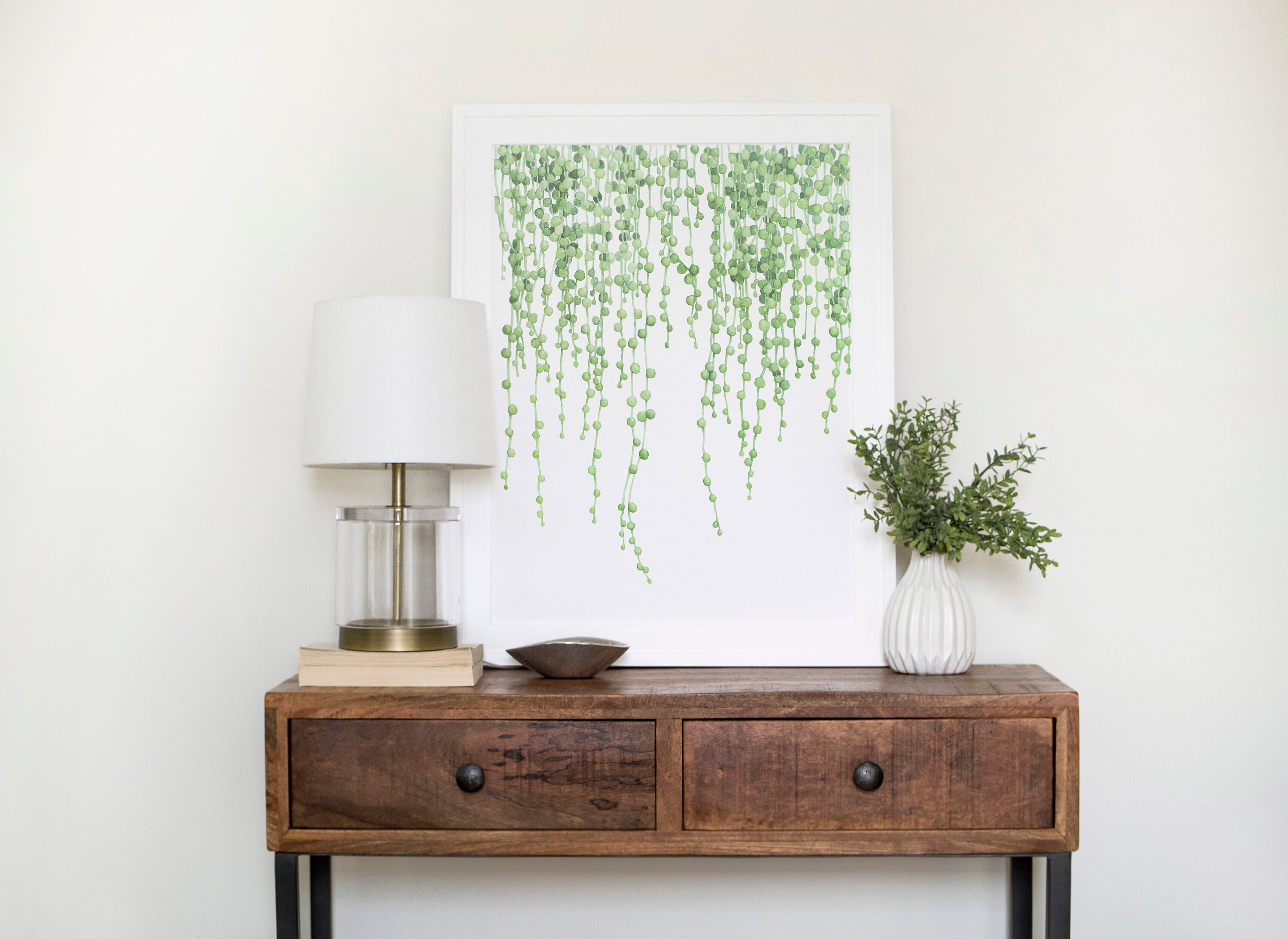 String of Pearls Framed and Unframed String of Pearls Etsy UK