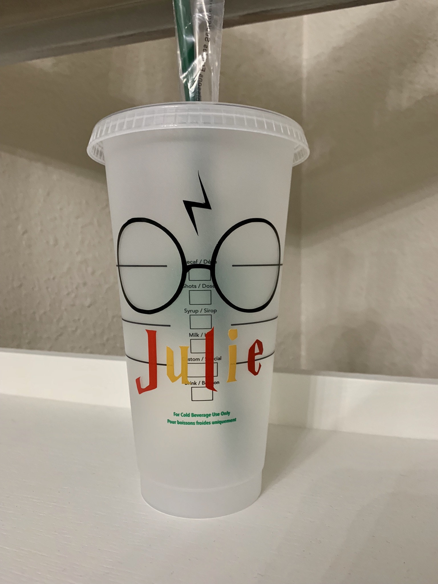 Download Harry Potter Inspired Starbucks Cold Cup Starbucks Starbucks Etsy