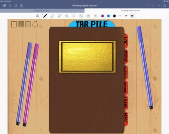 Reading journal | Etsy