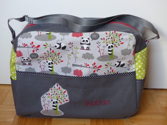 Superbe Sac A Langer Personnalise Pour Les Promenades Avec Etsy
