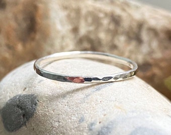 Simple Silver Ring - Etsy UK