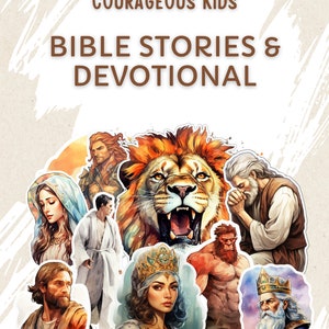 Bible Stories & Devotional for Children ages 8-13, digital download