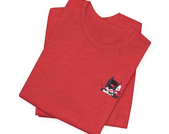 Loser, Baby! Husker Tee | Hazbin Hotel Inspired | Angel Dust & Husk | HuskerDust | Fanart |  Front Pocket Look