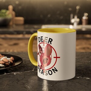 Deer Season/Duck Season Matching Mugs | Lucifer/Alastor | Hazbin Hotel | 11oz Mug Set image 7