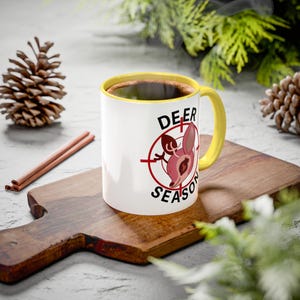 Deer Season/Duck Season Matching Mugs | Lucifer/Alastor | Hazbin Hotel | 11oz Mug Set image 8