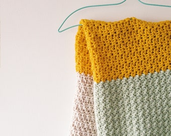 The Trilogy Blanket PDF crochet pattern