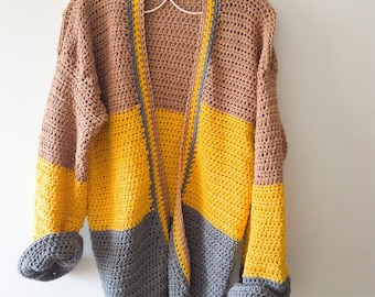 Doddle Cardigan PDF Crochet Pattern