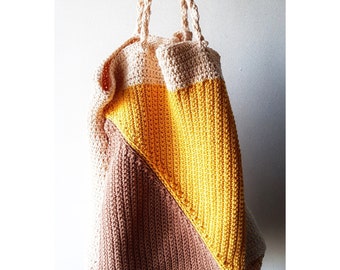 Geometric Tote Bag Crochet Pattern