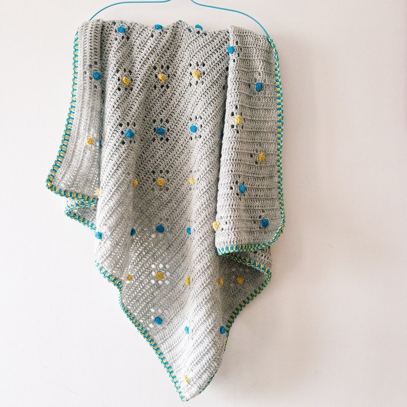 Jay Baby Blanket PDF Crochet Pattern image 1