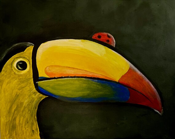 Trustworthy Toucan Painting