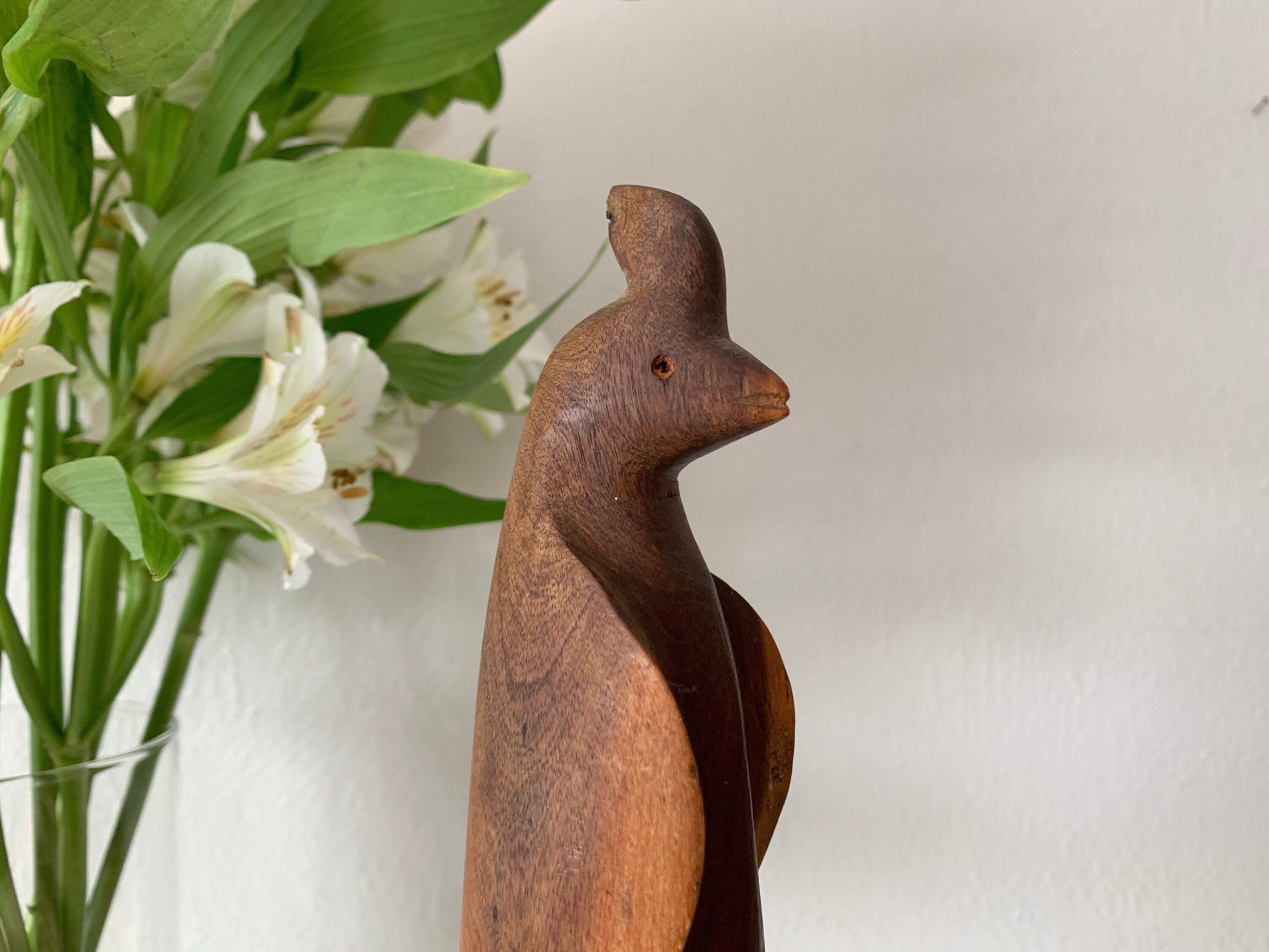 Hand Carved Wood Quail Australia Souvenir Minimal Natural Bird Etsy