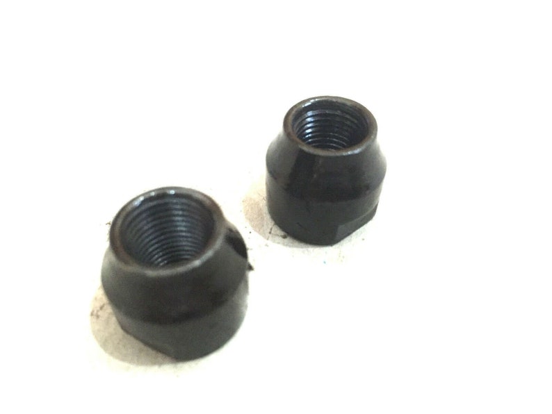 Bike Cycle Bicycle Axle Rear Hub Cone Nut Black Etsy