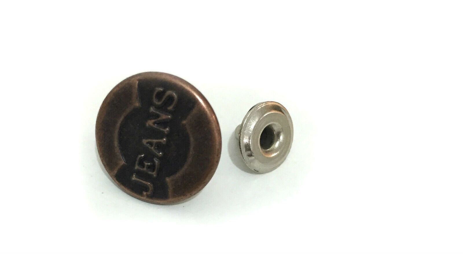 10 X 17mm 43/64 Hammer on Jean Stud Buttons With Pins Etsy