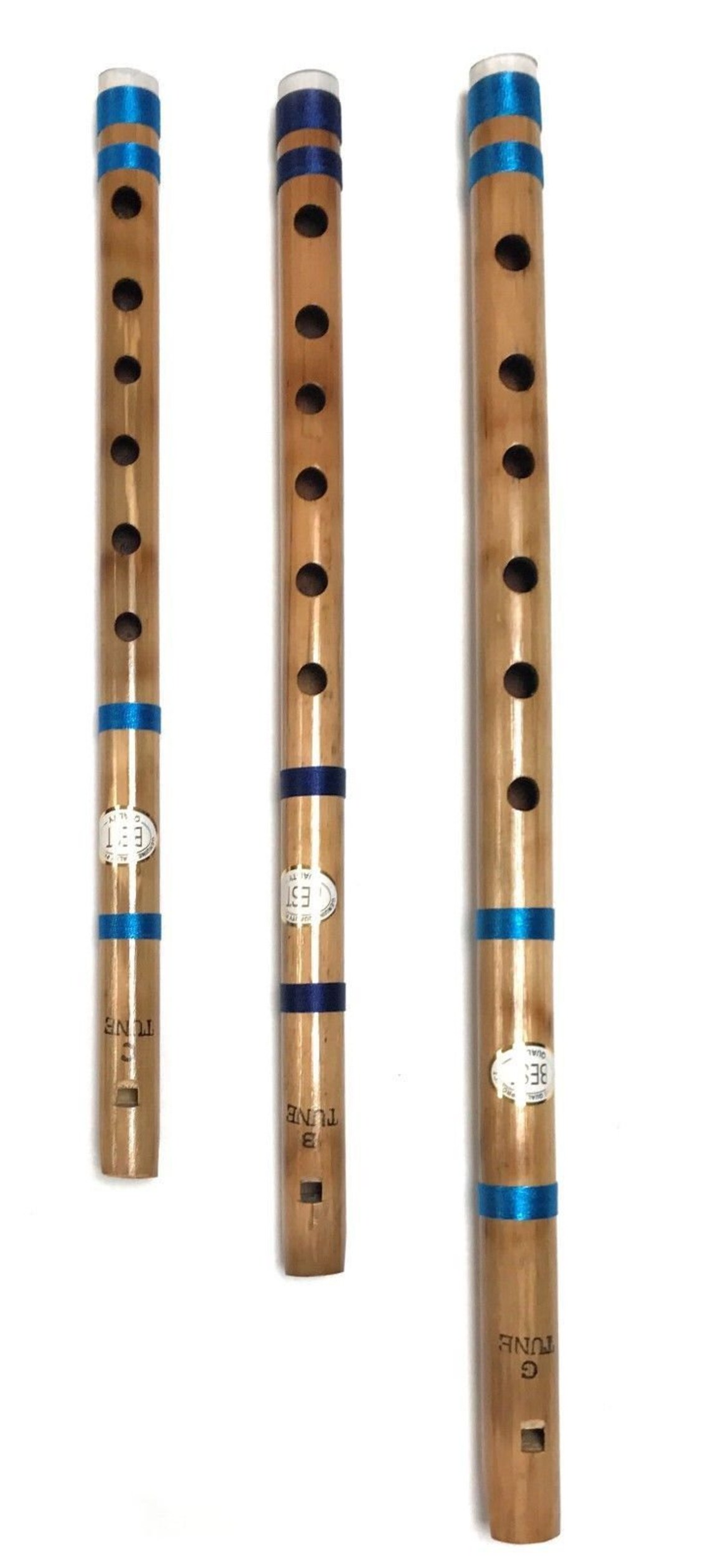 3 x Professional Concert Flutes 13-17 Bansuri Bamboo Flutes - Etsy