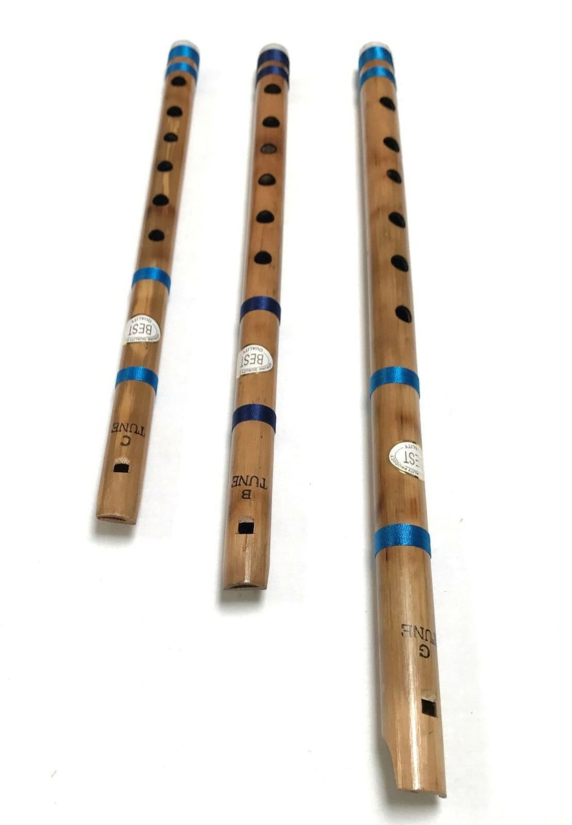 3 x Professional Concert Flutes 1317 Bansuri Bamboo Flutes Etsy