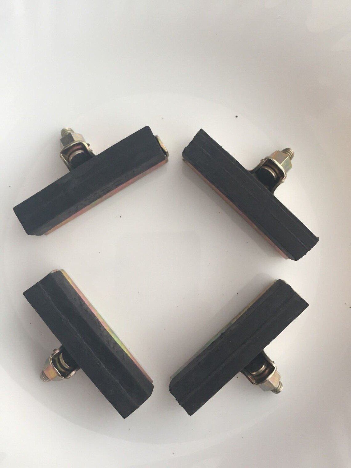5 Pairs Rod Brake Blocks Pads Angle Sided Vintage Raleigh Etsy