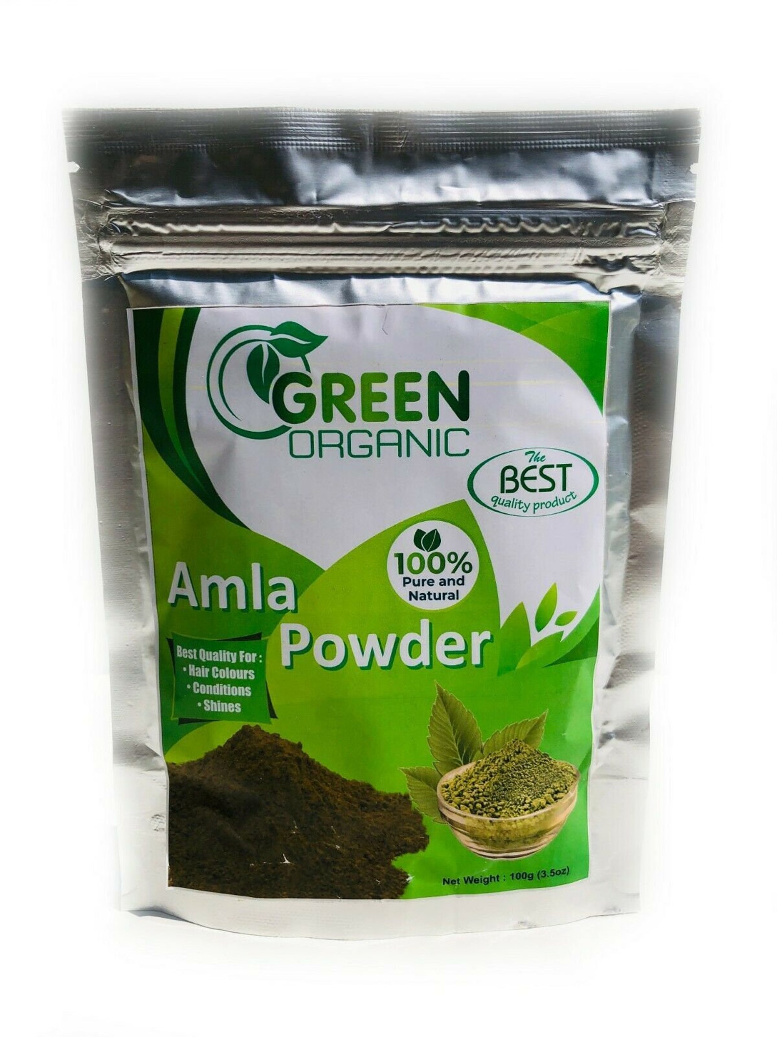 Amla Powder Pure Natural Hair Growth Treatment Strengthening Etsy