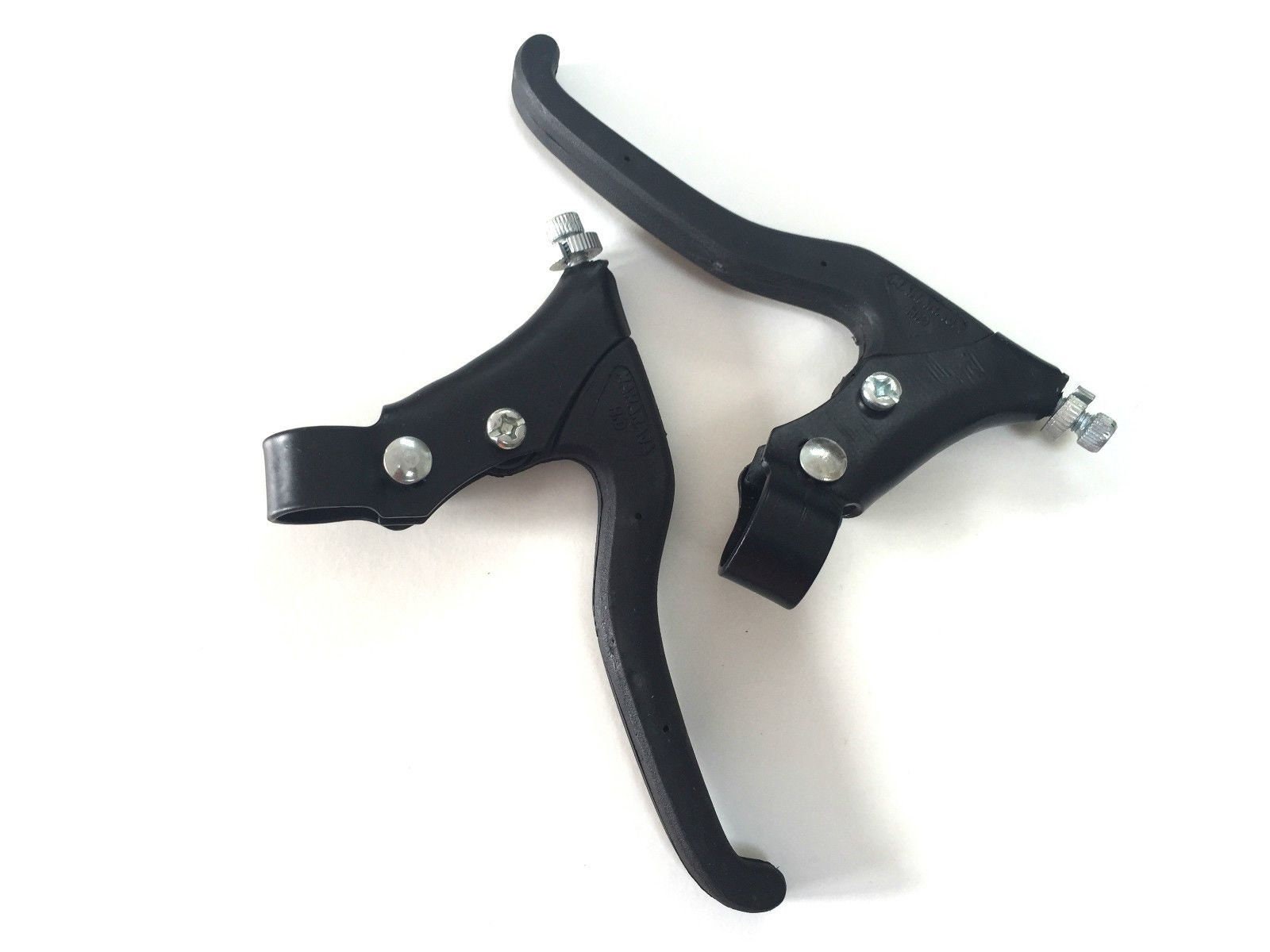 1 Pair MTB Bicycle BMX/Road Bike Handle Hand V Bar Brake Lever 3 Fingers 1 Pair MTB Bicycle BMX/Road Bike Handle Hand V Bar Brake Lever 3 Fingers