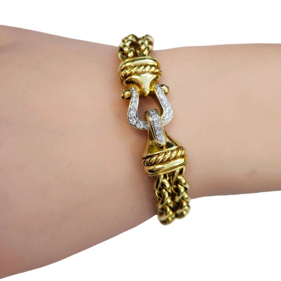 David yurman double deals wheat chain bracelet