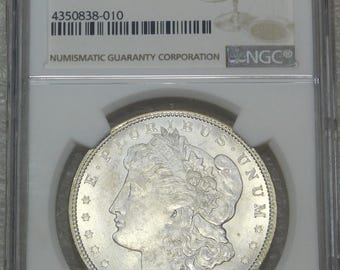 1921 P モルガン シルバー ダラー NGC 認定およびグレード MS64 ゴールデン ラスター プレミアム品質の美しいコイン、新品ホルダー入り #Z431A
