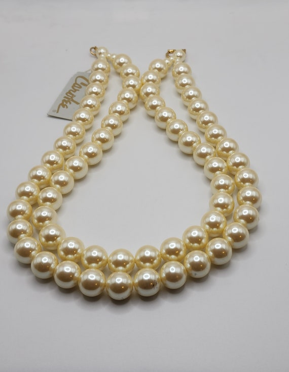 Pearly CAROLEE Choker Large Luminous  Faux Pearl D