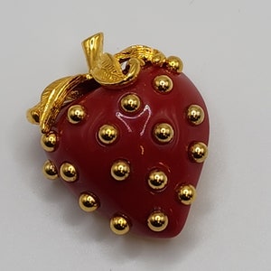 ヴィンテージ KJL ケネス ジェイ レーン エナメル ストロベリー Kjl Strawberry - Etsy