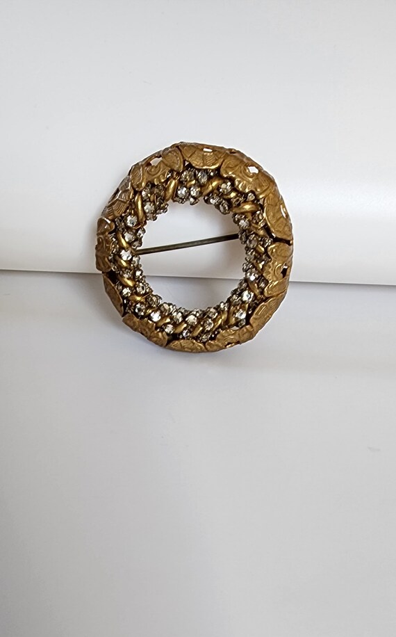 MIRIAM HASKELL CIRCLE Brooch Rare Haskell Collect… - image 8