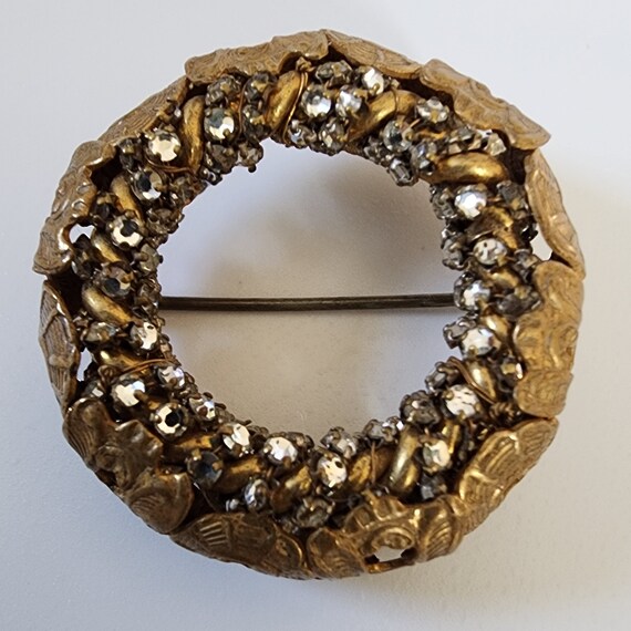 MIRIAM HASKELL CIRCLE Brooch Rare Haskell Collect… - image 2