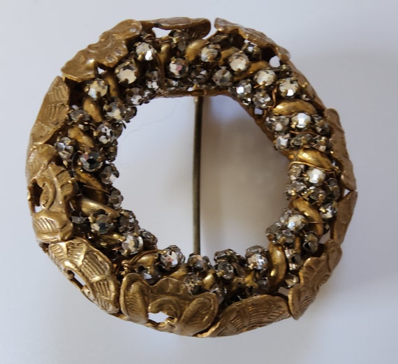 MIRIAM HASKELL CIRCLE Brooch Rare Haskell Collect… - image 9