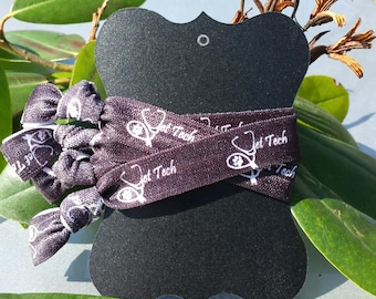 Vet tech hair ties by vettechstuff.com