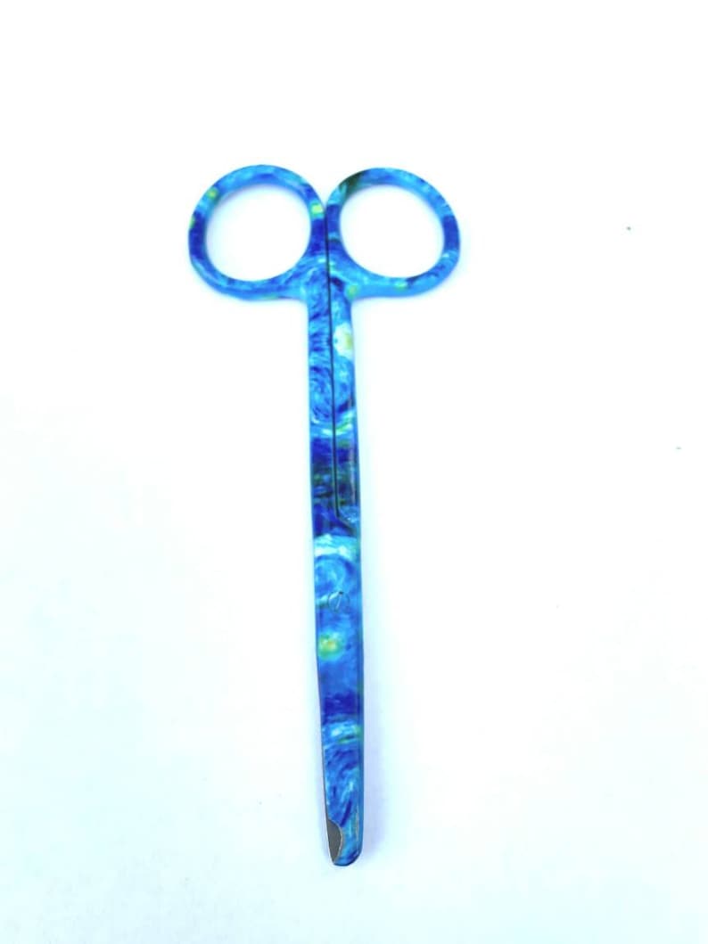 Starry Night 5.5 Bandage Scissors for Vet Tech Etsy