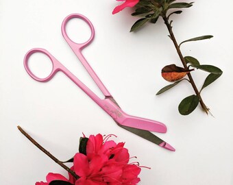 Pink or Purple bandage scissors for veterinary tech technician nurse  vet