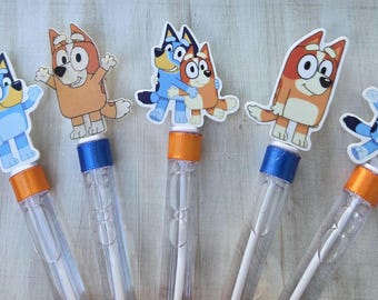 Bluey Bubbles Party Favors - Set of 5