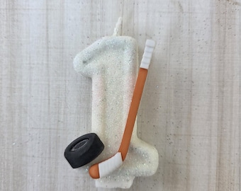 Hockey Candle, Birthday, Keepsake Candle, Party Supplies
