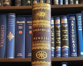1771, 1st Edition, Memoirs of Great Britain and Irland, Geschrieben von Sir John Dalrymple, Bart, Schön in Vollleder gebunden