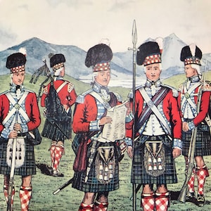 1914, première édition de An Old Highland Fencible Corps : The History of the Reay Fencible Regiment of Foot par le capitaine I.H. Mackay Scobie