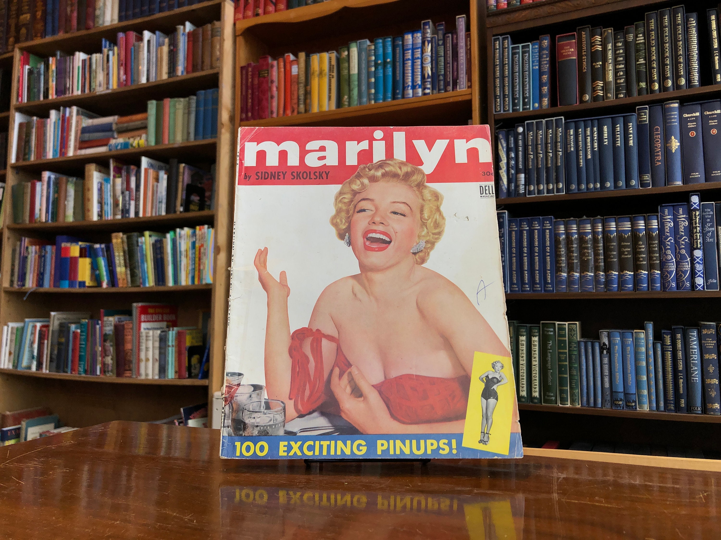 マリリン・モンロー ヴィンテージ雑誌 100 EXCITING PINUPS Vintage MARILYN Monroe Magazine, Featuring 100 Exciting Pinups! by