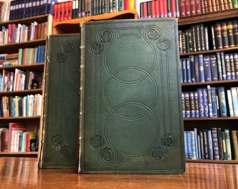 1833, OEUVRES DE MOLIERE Precedees d&#39;une Notice sur sa vie et ses ouvrages par M. Sainte Beauve, Two Volume Set, Text in French