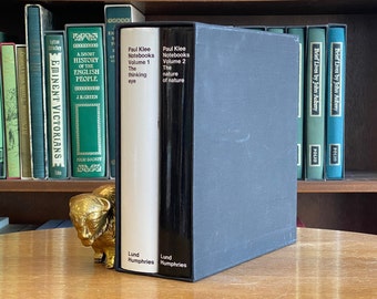 1992, Paul Klee Notebooks: Volume 1 The Thinking Eye and Volume 2 The Nature of Nature by Jurg Spiller (ed.) and Ralph Manheim (trans.)