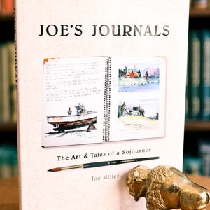 2002, primera edición de Joe&#39;s Journals: El arte y los cuentos de un extranjero / Una década de diarios en acuarela de Joe Miller