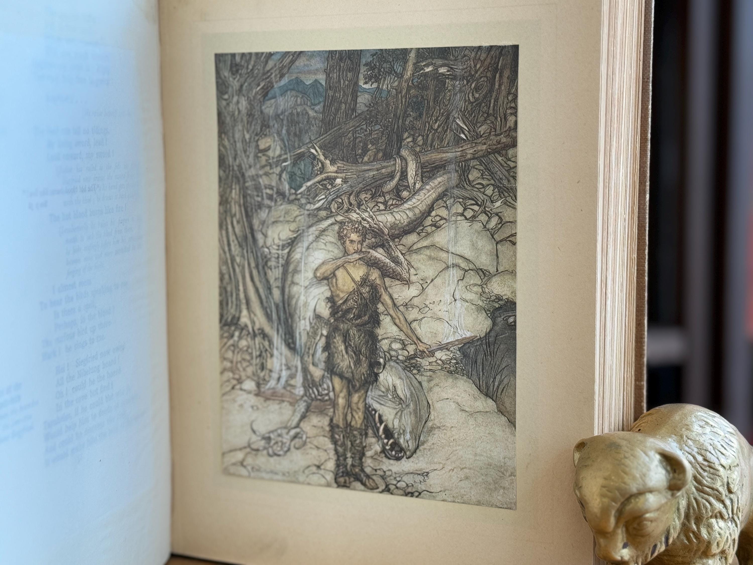 1911年、リヒャルト・ワーグナー作『ニーブルングの指輪：ジーク