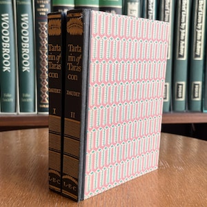 1930, Signed Tartarin of Tarascon (Two Volumes), Alphonse Daudet, Jacques LeClercq [Trans]