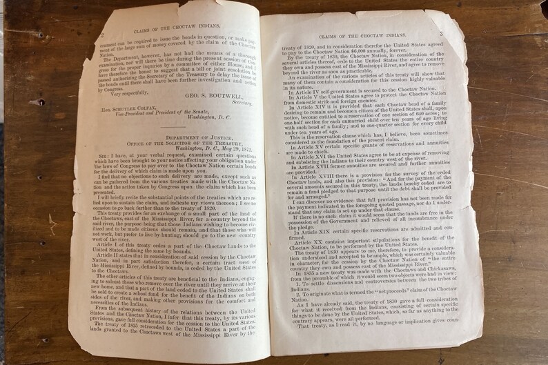 1872, Letter From the Secretary of the Treasury, by E. C. Banfield, Hon ...
