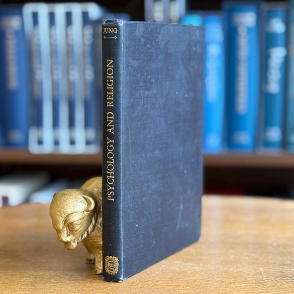 1938, First Edition of Psychology & Religion by Carl Gustav Jung