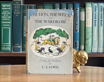 1954, Second Printing of The Lion, The Witch and the Wardrobe by C.S. Lewis