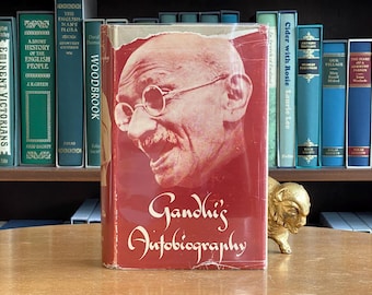 1948, First American Edition of Gandhi's Autobiography: The Story of my Experiments with Truth by M.K. Gandhi