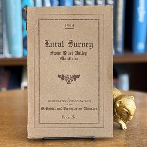 1914, Bericht über eine ländliche Übersicht über das landwirtschaftliche, schulische, soziale und religiöse Leben von Walter A. Riddell [Vorwort]