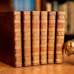 1802, The Poetical Works of Edmund Spenser, Complete Six Volume Set.