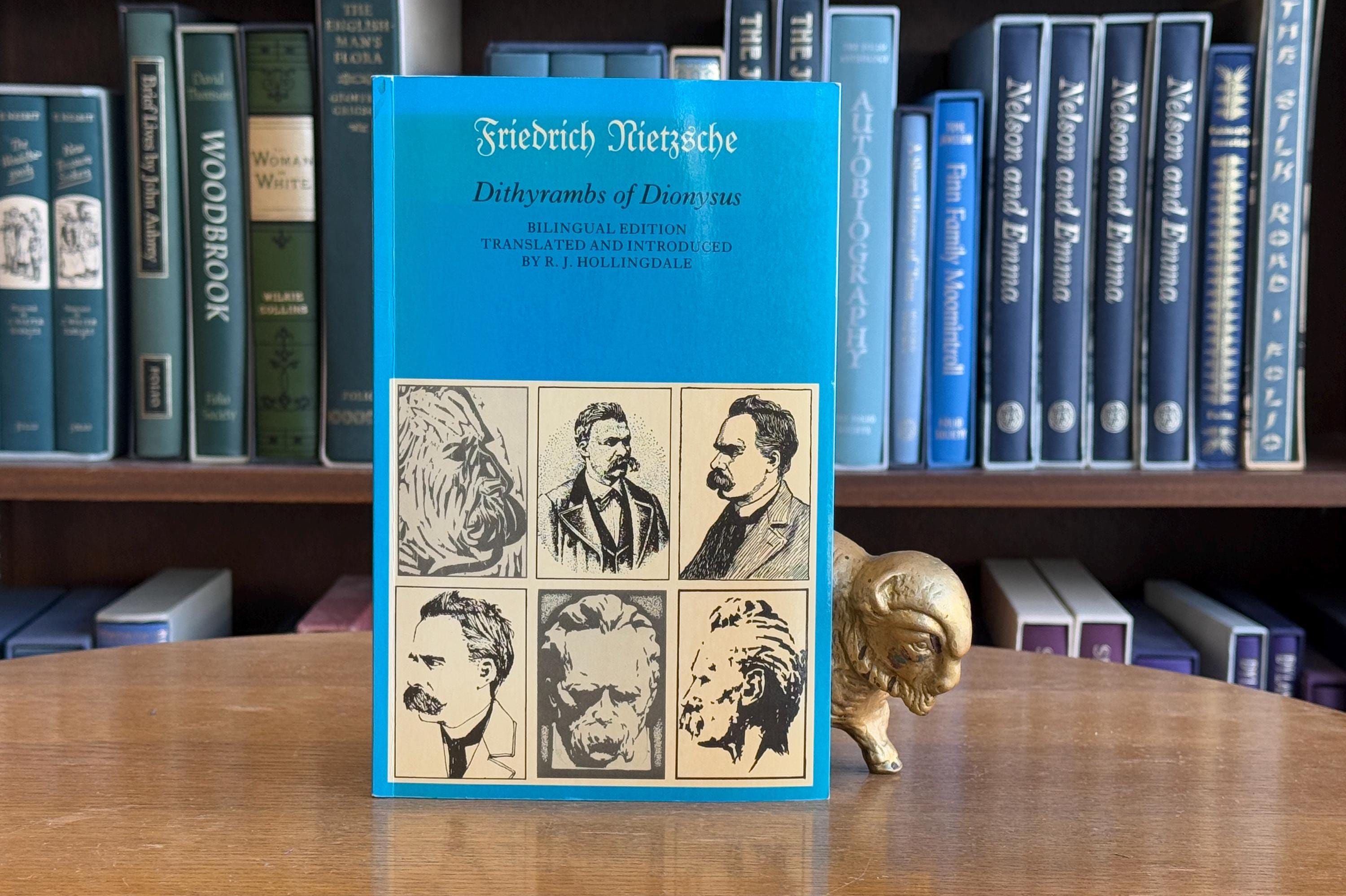 1984, Bilingual Edition of Dithyrambs of Dionysus by Friedrich