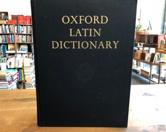 Oxford Latin Dictionary, 1985